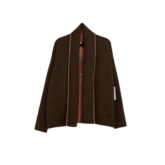 Flat White Pug Sweater with whipstich, new with tags, one size - Picture 2 of 5